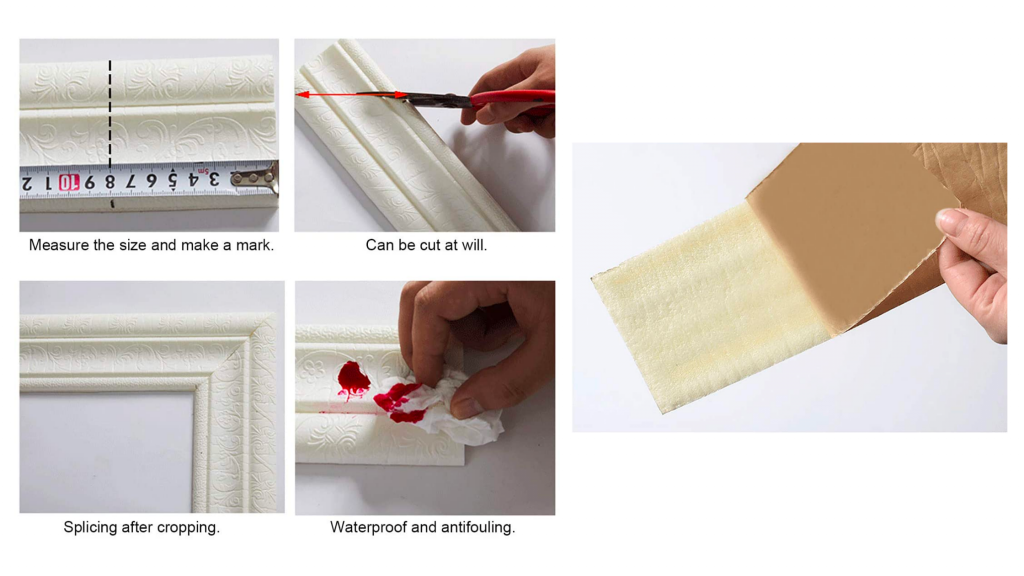 Easy DIY Hack: Peel-and-Stick Decorative Moulding - Paint EZ