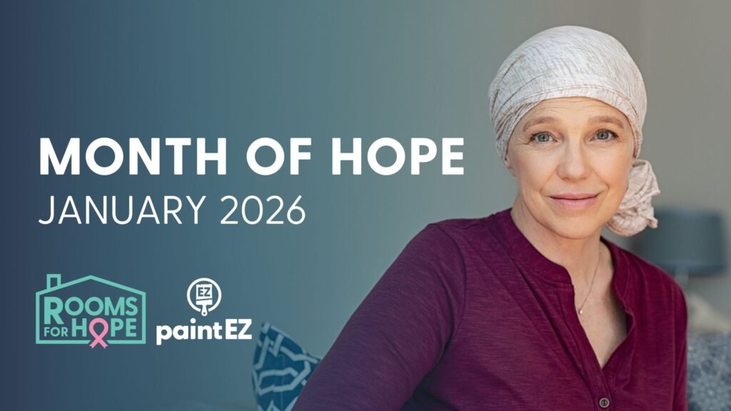 Paint EZ Month of Hope 2026 Paint EZ's month of hope campaign. January 2026.
