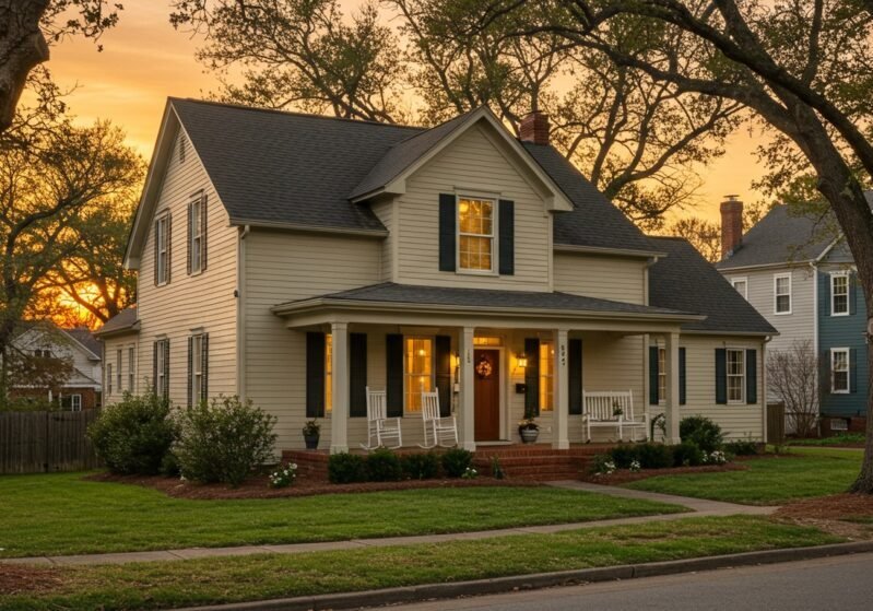 House painted in Chapel Hill, NC by Paint EZ of Chapel Hill, NC