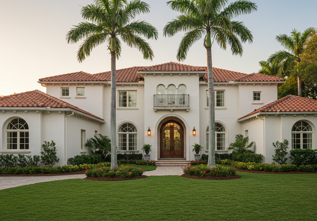 House painted in Palm Beach, FL by Paint EZ of Palm Beach