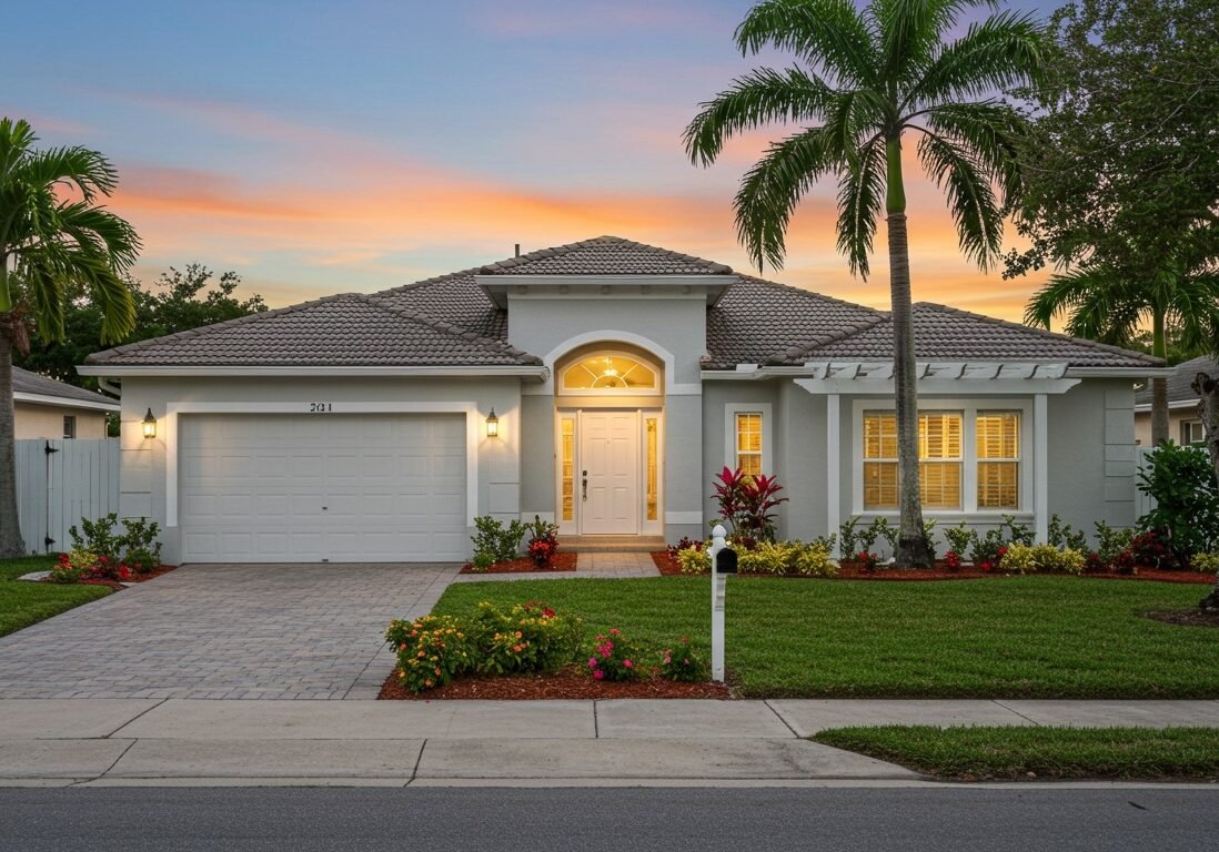 House painted in Pembroke Pines, FL by Paint EZ of Pembroke Pines