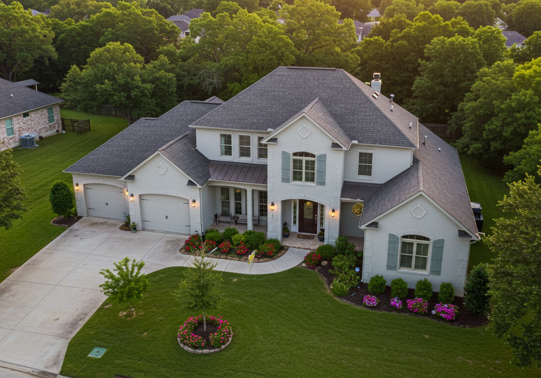 Exterior of home painted by Paint EZ in South Houston, TX