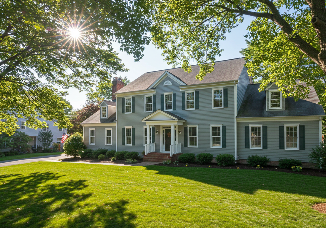 Exterior painting services in Metuchen, NJ.