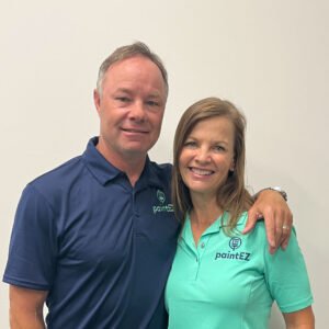 Kelly & Shannon Coan, Owners of Paint EZ Reno &ndash; Local painting expert providing professional interior and exterior painting services.