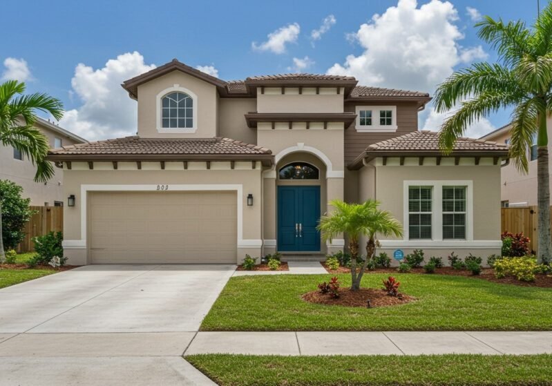 House painted in Pembroke Pines, FL by Paint EZ of Pembroke Pines