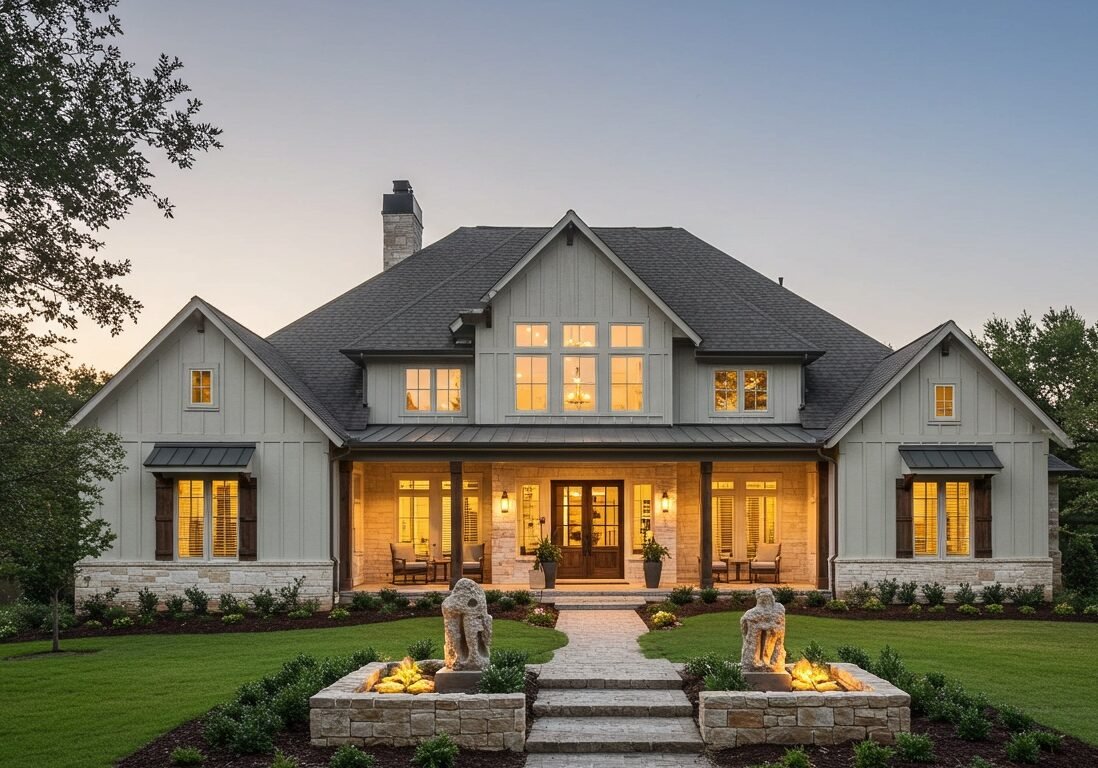 House painted in Southlake, TX of Paint EZ