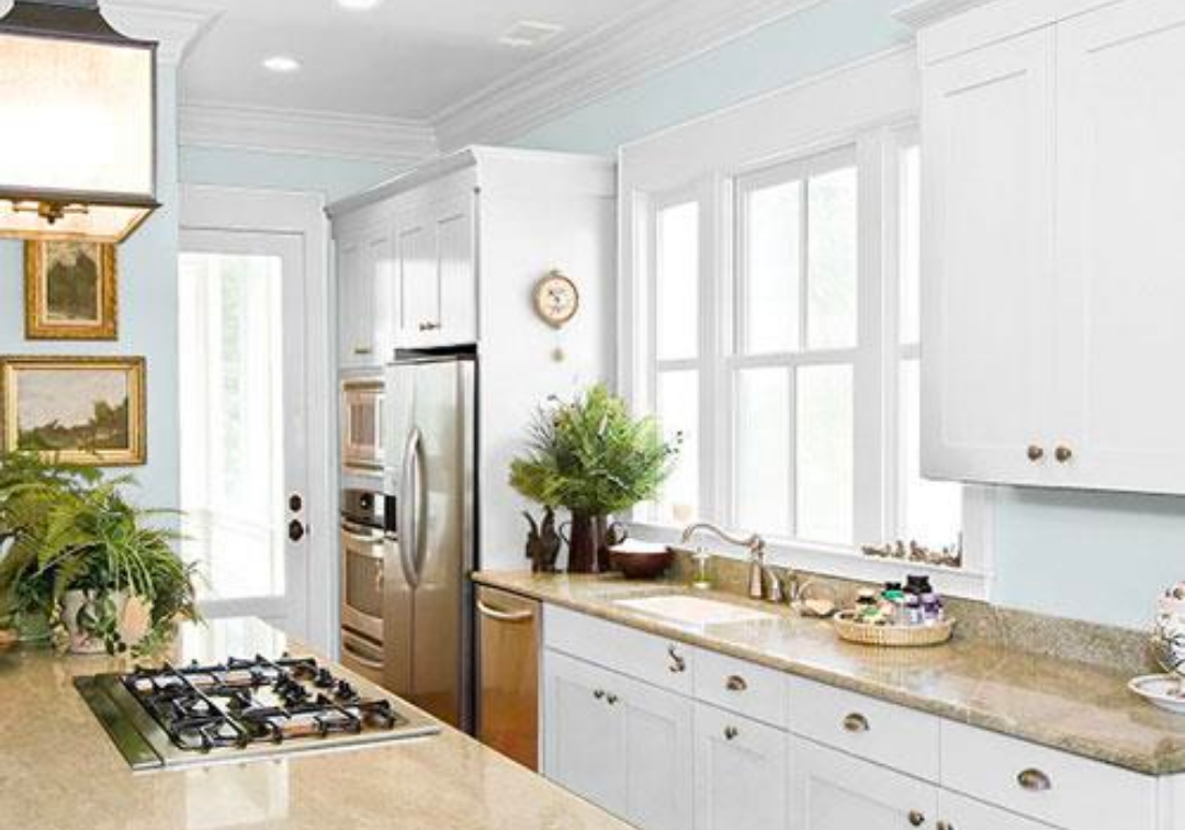 Kitchen painted by Paint EZ crew.