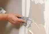 Professional drywall repair in progress by Paint EZ &ndash; expert drywall and carpentry repair services that restore smooth, flawless walls before painting.