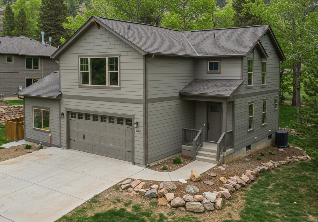 Exterior of home in Boulder, CO.